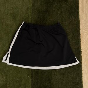 Black Tennis Skirt / Skort